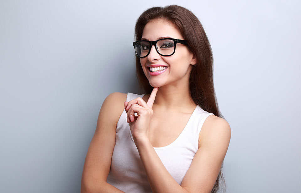 Smiling woman