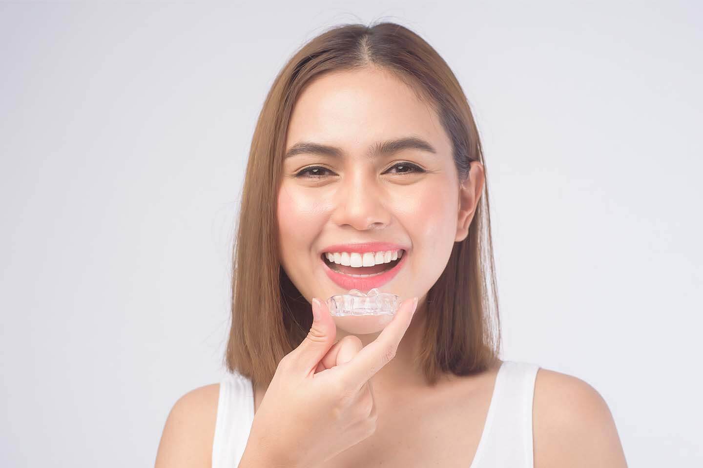 Smiling woman