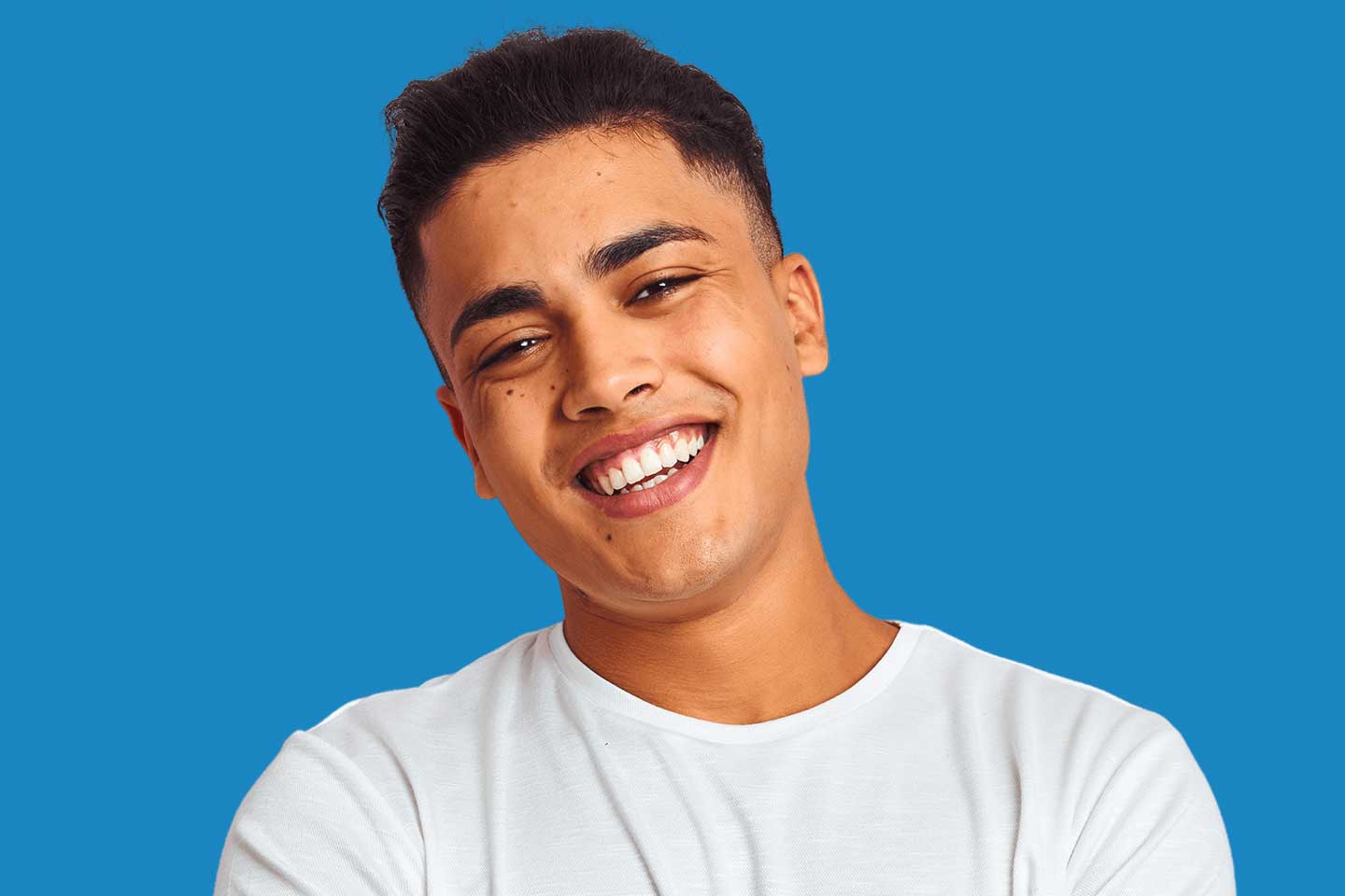 Smiling man