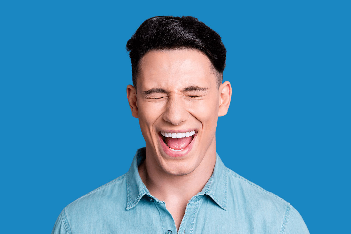 Smiling man
