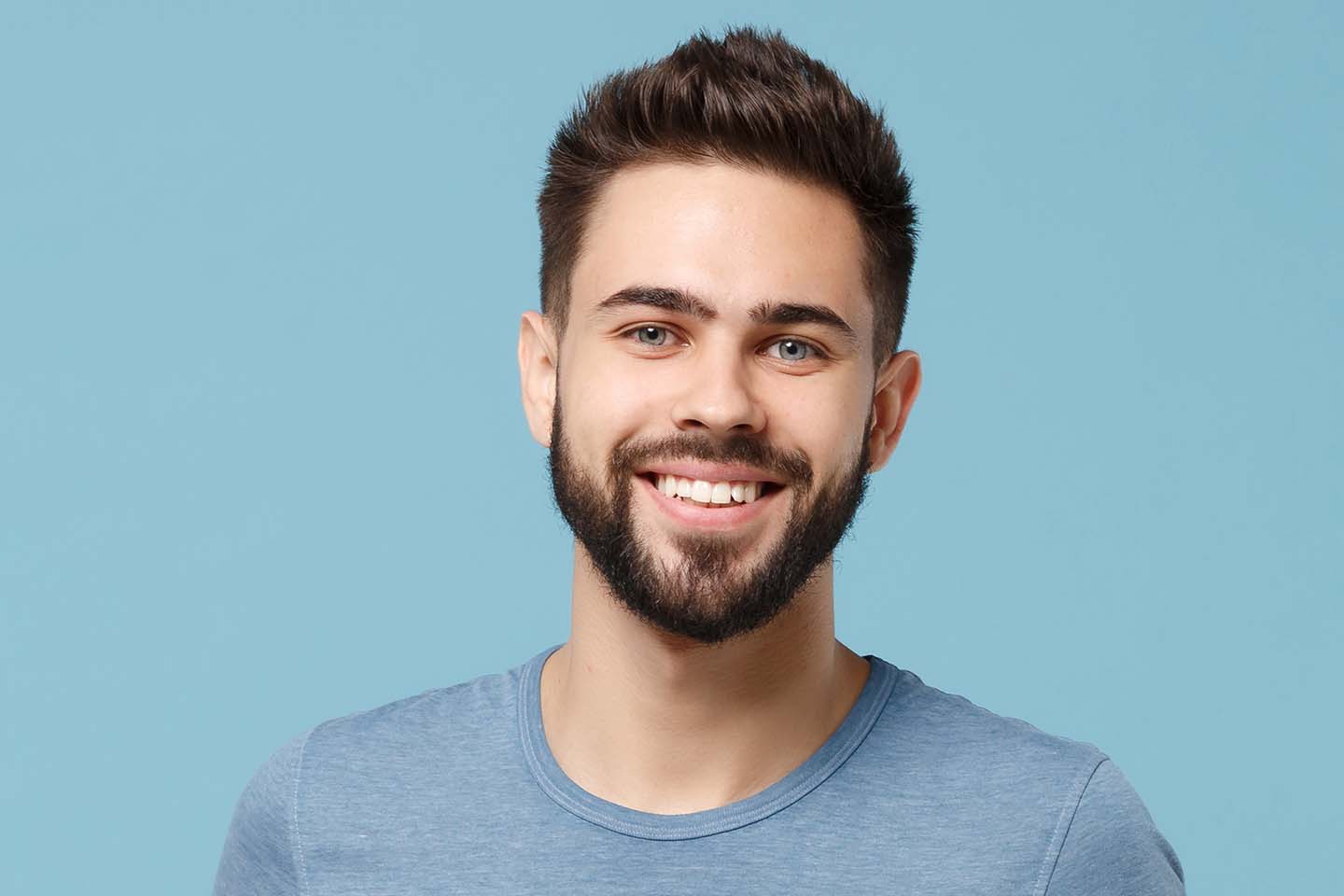 Smiling man